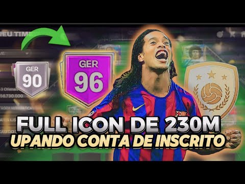 🔥 😱GASTAMOS 200M UPANDO TIME DE INSCRITO 😱🔥PACK OPEN NO FC MOBILE24