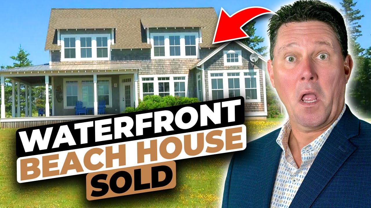 (SOLD) Prince Edward Island Waterfront Beach House for sale PEI