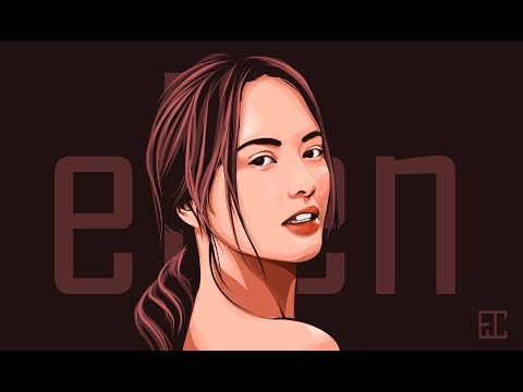 Photoshop Tutorial: Cartoon Effect / Vector Art / Vexel Art - Ellen Adarna