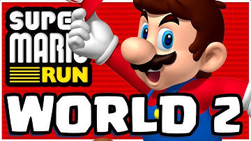 NEW BOSS BATTLE...!!! | Super Mario Run App | WORLD 2 COMPLETE WALKTHROUGH