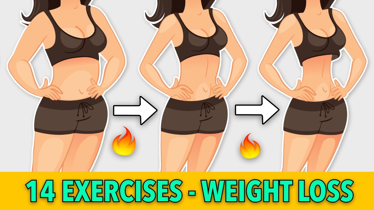 14 Best Exercises To Lose Weight At