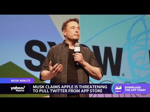 Elon musk alleges apple is threatening to pull twitter from app store