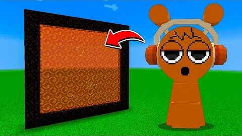 How to Make A Portal To The Oren Sprunki Dimension in Minecraft!