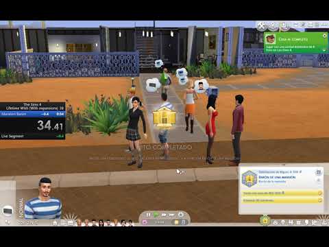 The Sims 4 Mansion Baron Fast in 34.41 seconds! With Expansions  @PhantomRyukitzujesusgameplay