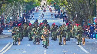 Maior desfile militar em Portugal na Comemoração dos 100 anos Armistício da Primeira Guerra Mundial