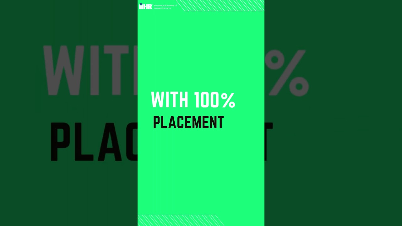 Invest In Your Future, HR Training with Placement Assistance.