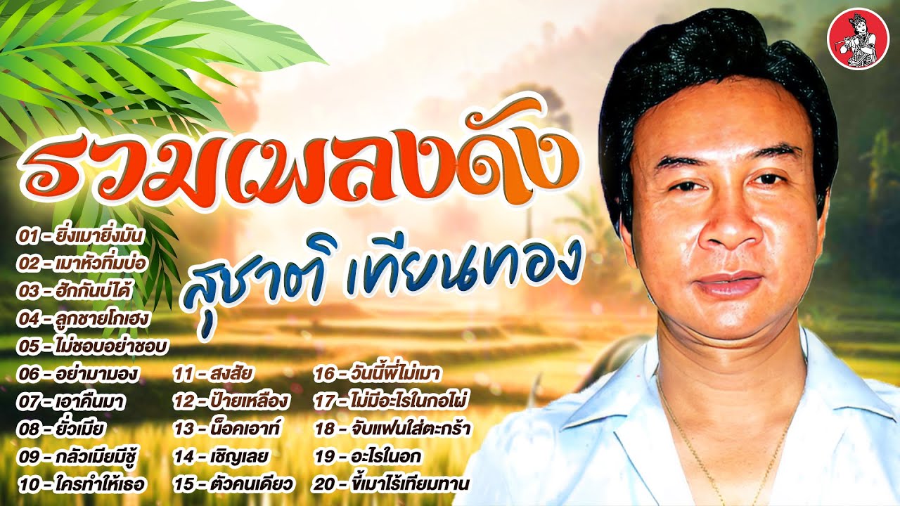 รวมเพลงดัง สุชาติ เทียนทอง [Official Audio]