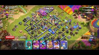 Dragon attack 3 star easy easy policy clash of clans #coc #electricdragon