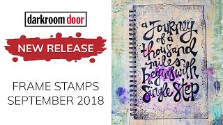 Darkroom Door New Release FRAME STAMPS - September 2018