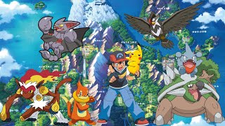 Ash Ketchum's Sinnoh Team