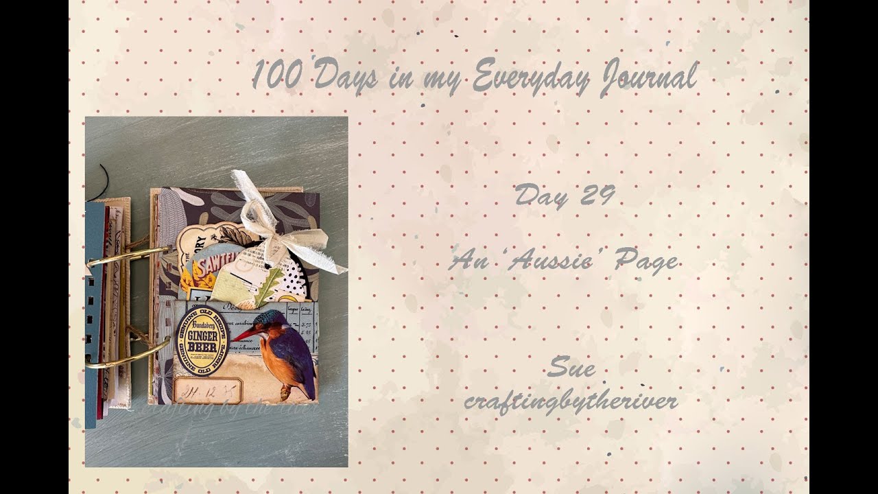 Day 29 #100 days in my everyday journal - YouTube