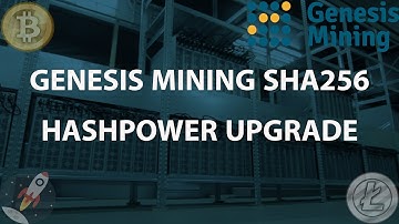 V18 - GENESIS MINING SHA256 ANOTHER HASHPOWER UPGRADE