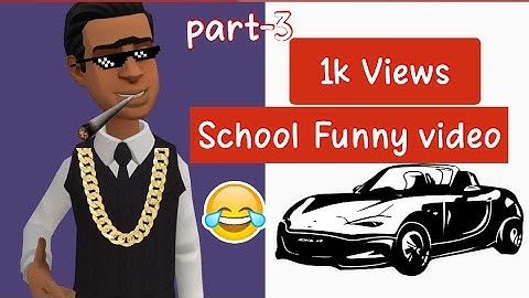 School Classroom Video Part-3 || Funny Video || Bangla Animation video || Plotagon Story