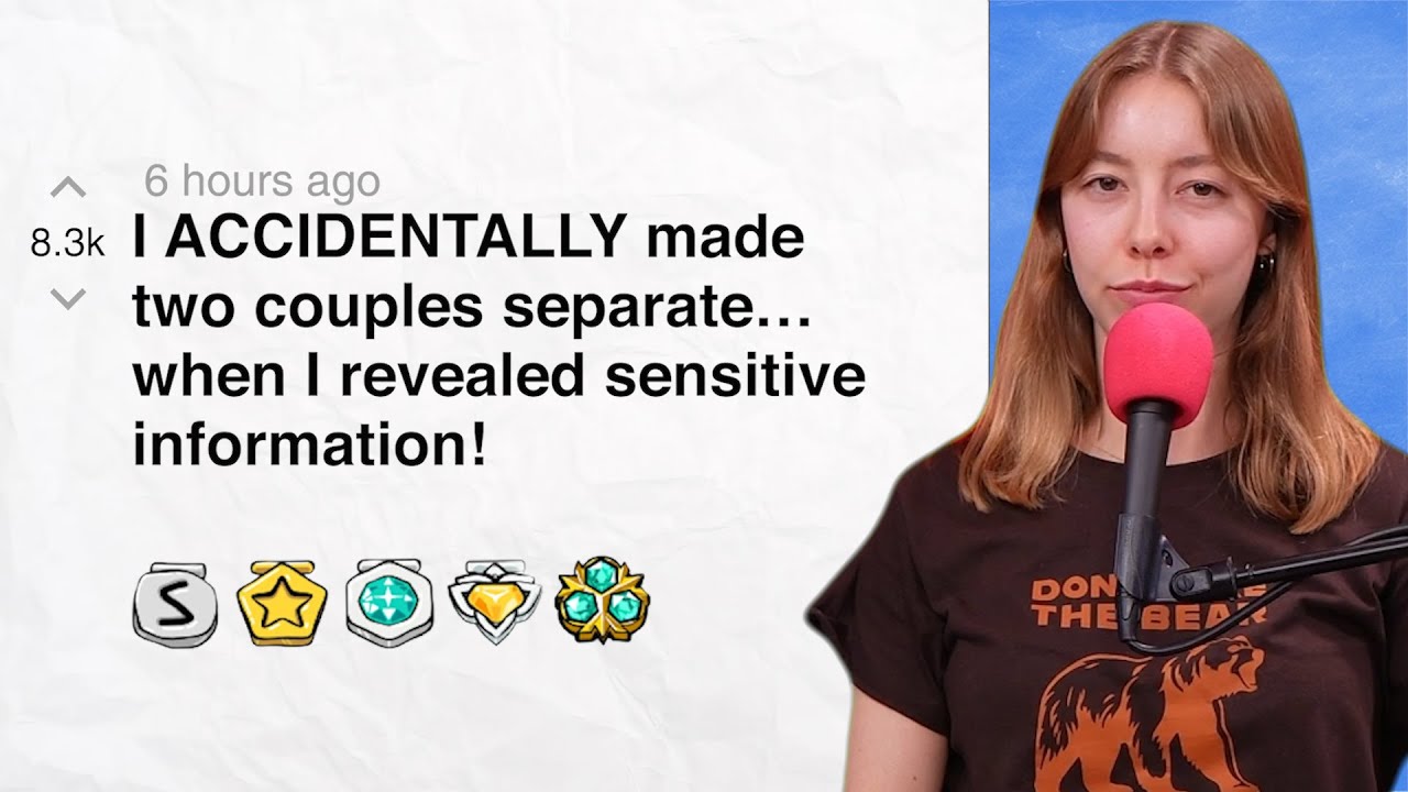 I accidentally made two couples separate… after I shared something I shouldn’t have!