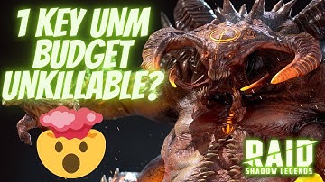 1 KEY UNM Budget Unkillable? TEAM GUIDE | RAID SHADOW LEGENDS