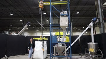 Flexicon BFC-C Bulk Sack Unloader Demonstration