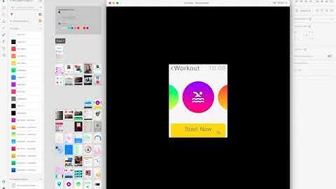 Apple Watch Adobe XD file