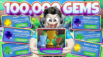 NEW Update 3 Mining Simulator 2 - I got 100K Gems from Achievement