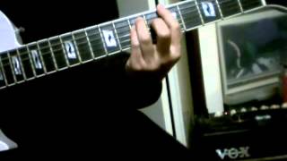 Video thumbnail of "guitar demo Ultravox - New Europeans"