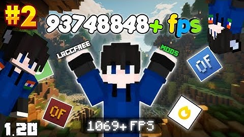 Minecraft Pojavlauncher 1.20  Lagg fix  And Improve FPS Mods Like 200+ Mods #pojavalauncher #mods