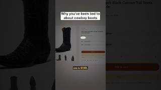 $1,000 for cowboy boots…why What are you actually paying for