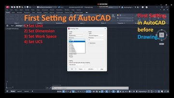 First Setting in AutoCAD before Drawing for civil engineering. #civilengineering #autocad