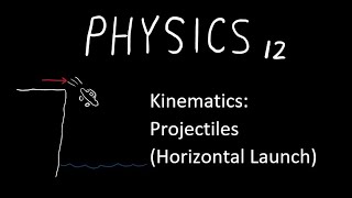 Kinematics 3: Projectiles (Horizontal Launch)