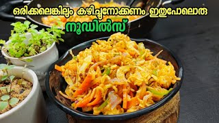 എത്ര കഴിച്ചാലും കൊതിതീരാത്ത നൂഡിൽസ്  || Easy Vegetable Noodles || Veg Noodles Recipe Malayalam