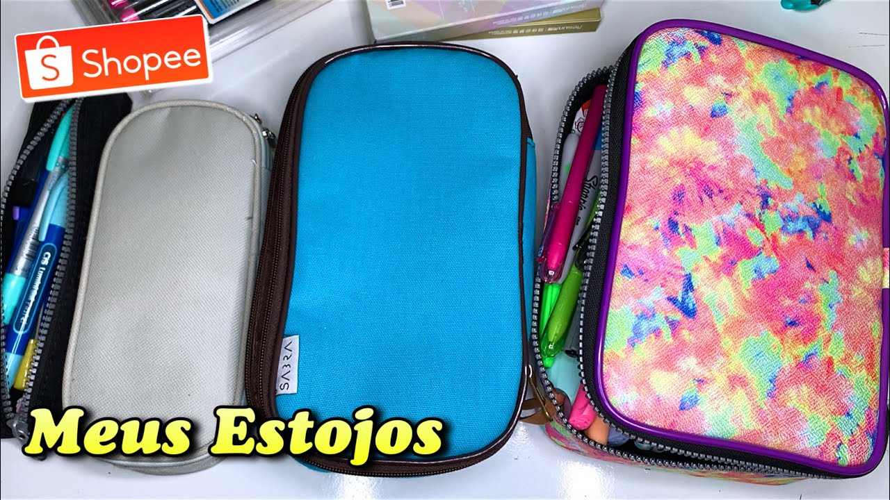 COMPARATIVO: Estojo Box da Sabra vs Estojos da Shopee