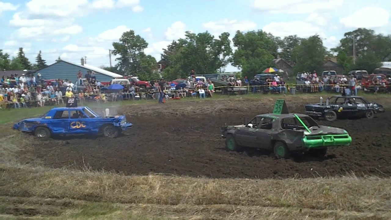 Elgin, ND Demo Derby Heat 2 Pt. 2 (2010) YouTube