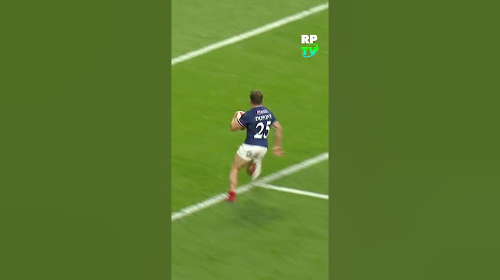 L'essai magistral d'Antoine Dupont pour sauver la France ! #Rugby7S