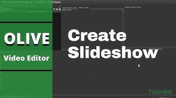 Create Simple Slideshow  - Olive Video Editor Tutorial #20