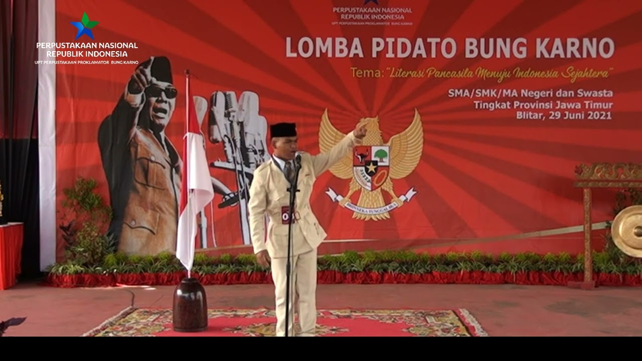 Juara 1 Lomba Pidato Bung Karno Tahun 2021