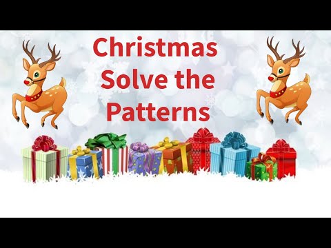 Christmas Solve the Patterns