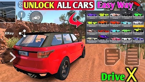 DriveX - How To Unlock All Cars || Alpha 0.01 Mobile