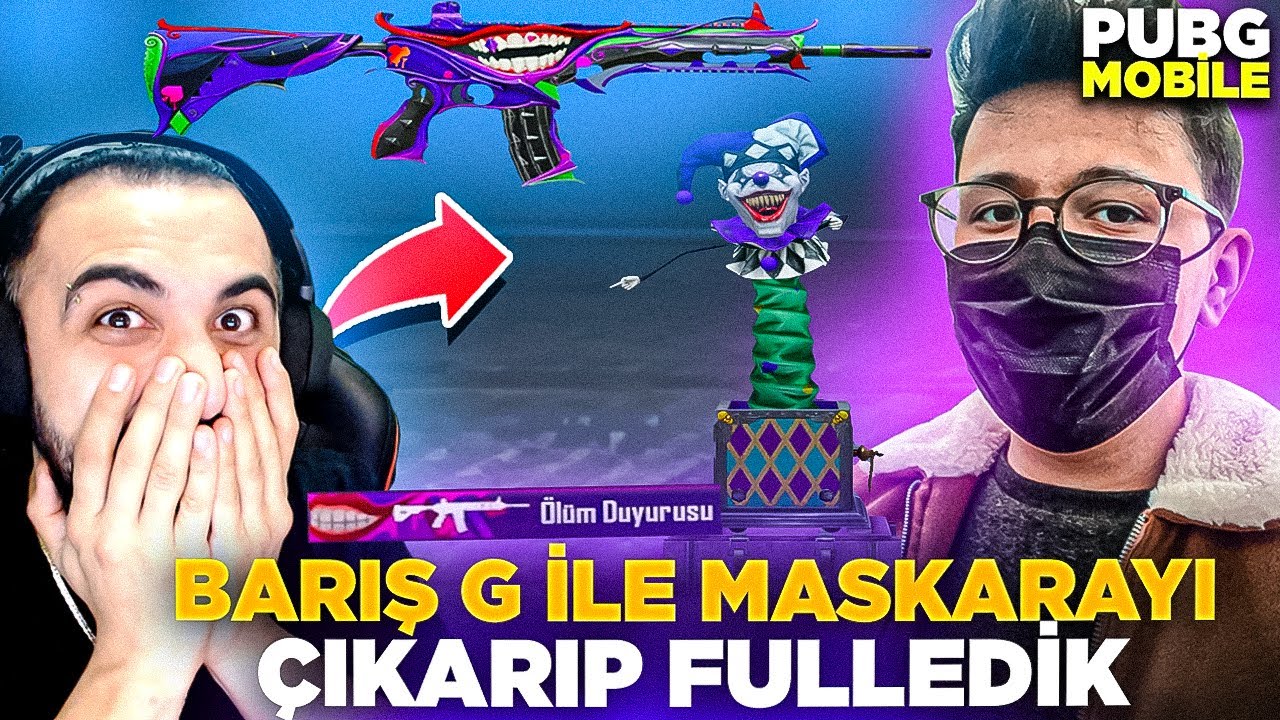 BARIŞ G ve EKİP İLE YENİ M416 MASKARA'YI ÇIKARIP FULLEDİK!! 🤑 Pubg Mobile