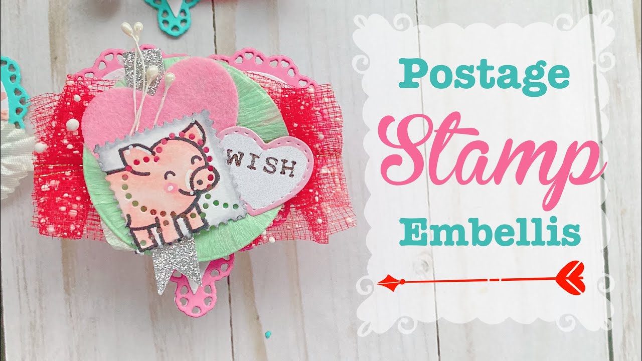 Postage Stamp Embellies YouTube