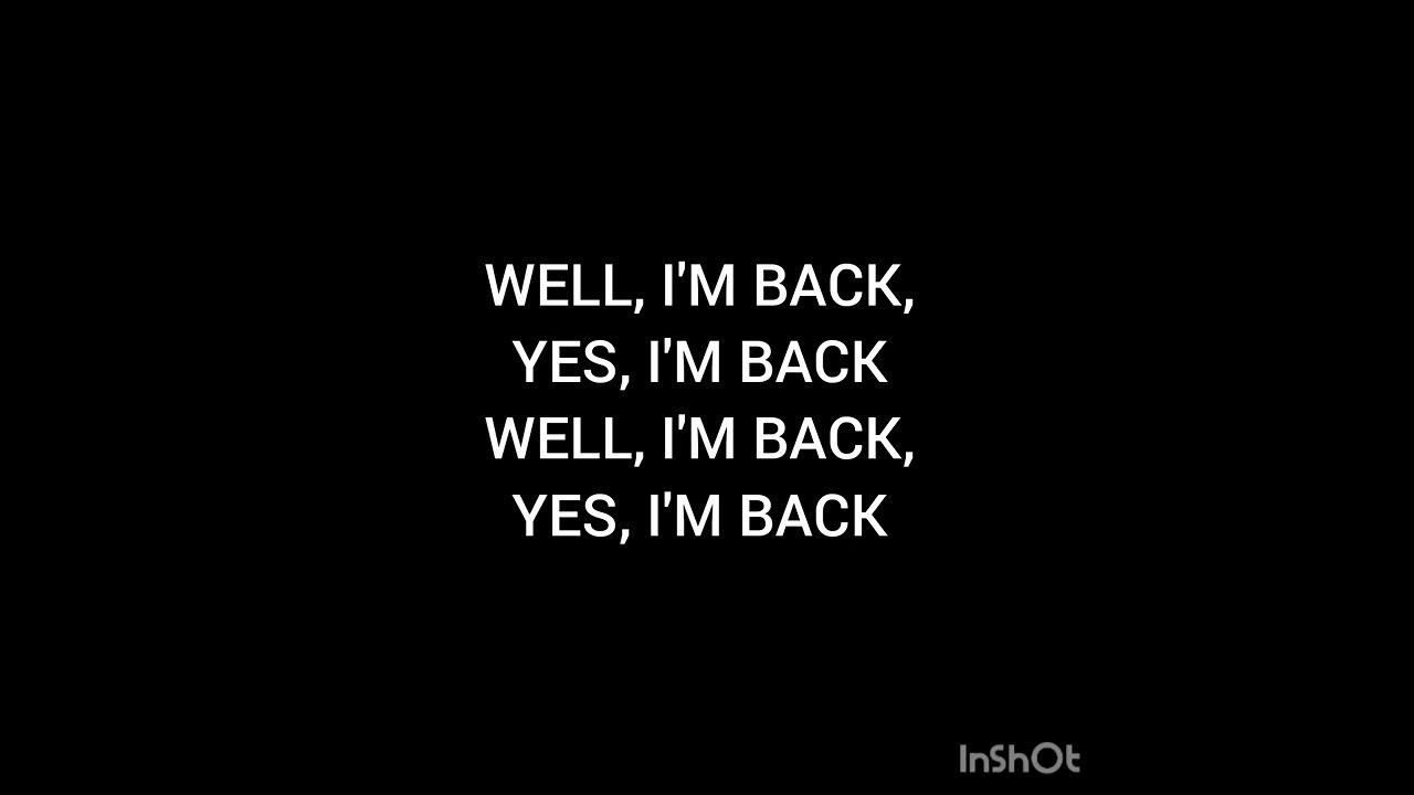 AC/DC BACK IN BLACK (lyrics video) YouTube