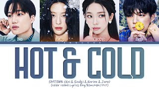 SMTOWN - 'Hot & Cold (온도차)' (Color Coded Lyrics Eng/Rom/Han/가사)