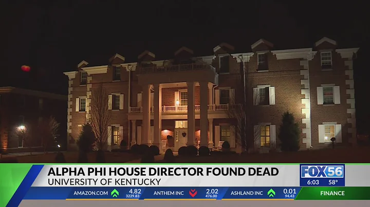 UK's Alpha Phi house director found dead