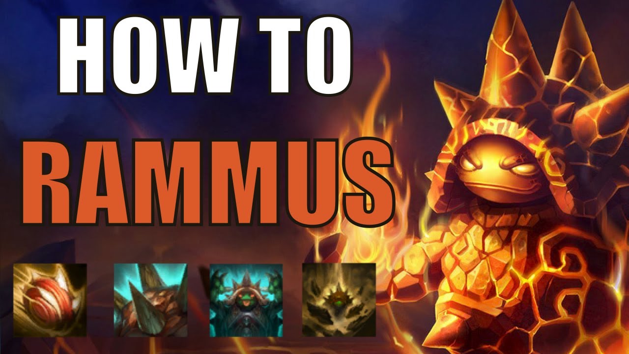 How To Play and Carry with RAMMUS SEASON 12 ! | Rammus Jungle Guide ...