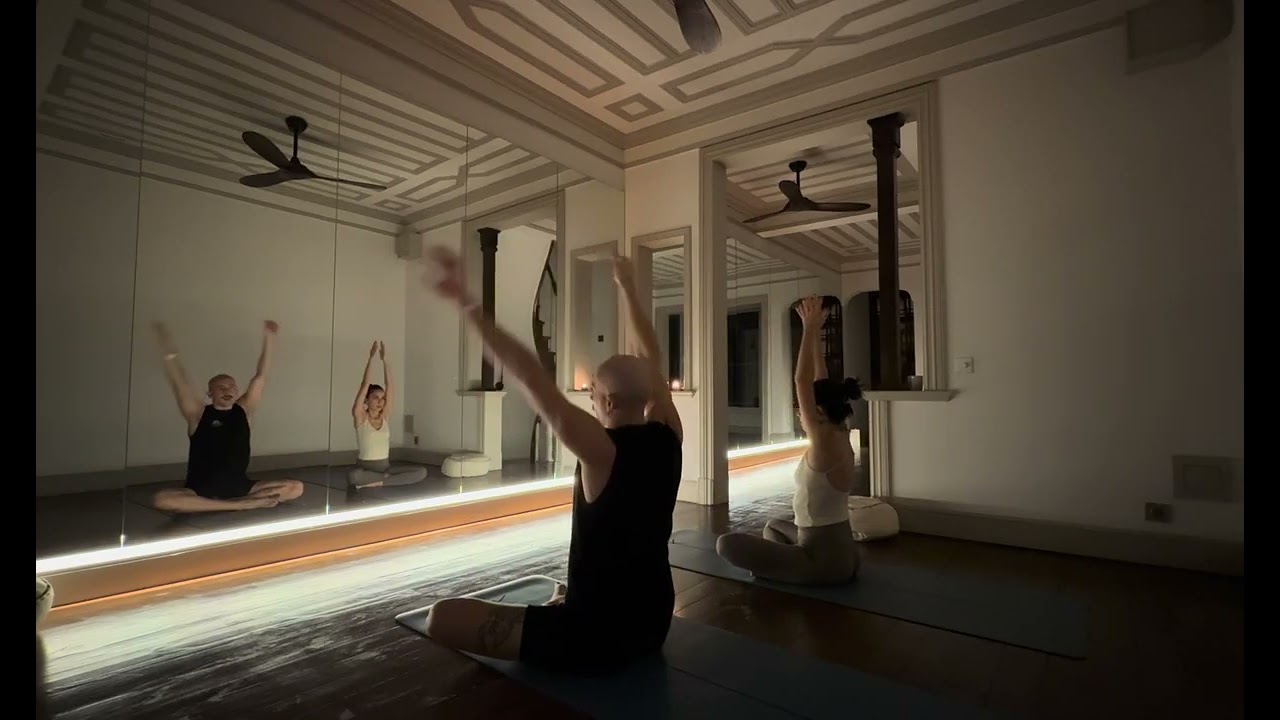 Water Yoga Practice at Kula Yoga. Bebek, İstanbul