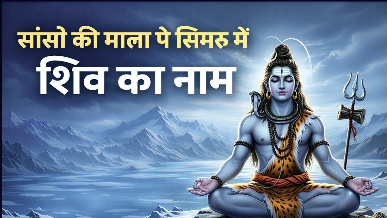 हर सांस में शिव 🙏 | सांसो की माला पे सिमरु मैं शिव का नाम | Soulful Bhajan