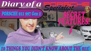 10 Things You Didn't Know About The Porsche 911! Learn Secret Features 997.2 Gen 2 Carrera GTS Turbo