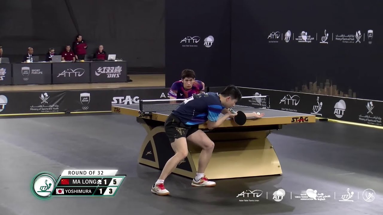 Ma Long vs Maharu Yoshimura | MS R32 | 2023 Asian WTTC Continental Stage
