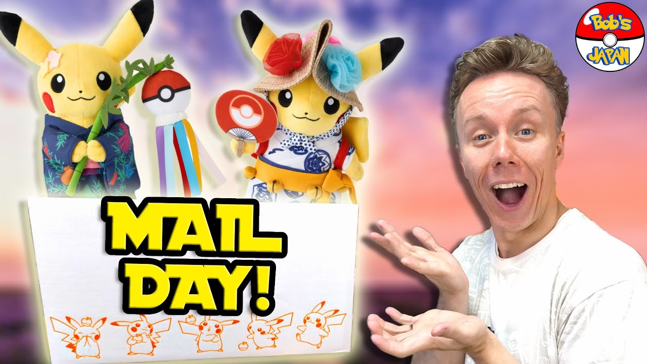 Распаковываем плюшевую фигурку Tohoku Pikachu и эксклюзивы Pokemon Center Japan!