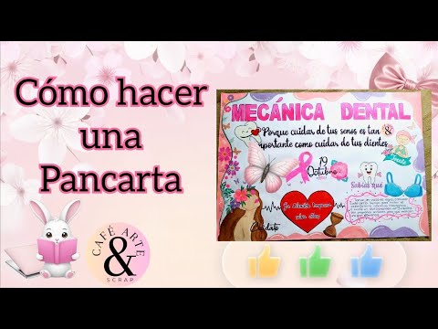 Como hacer una Pancarta
