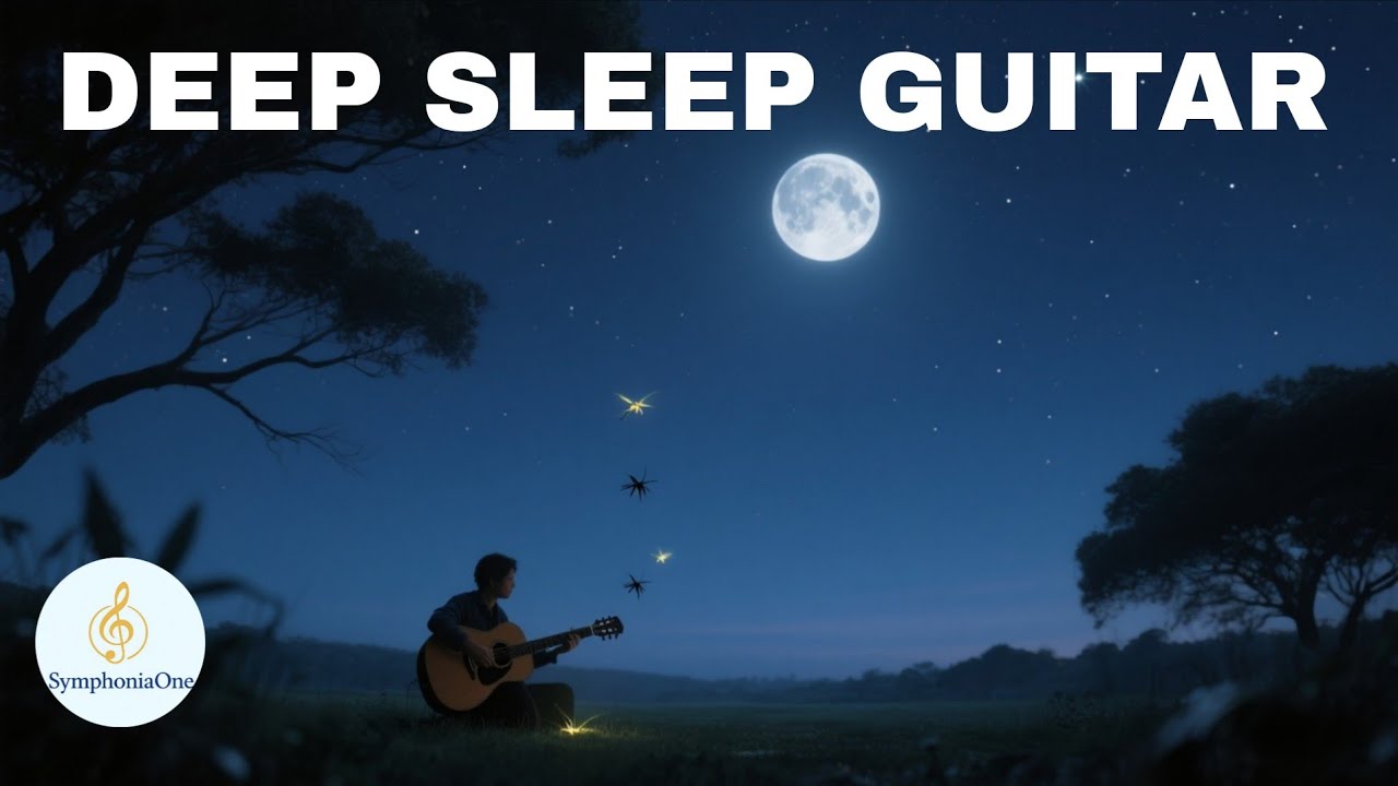 Under the Moonlight 🌕 | Calm Guitar Instrumental with Night Nature Sounds