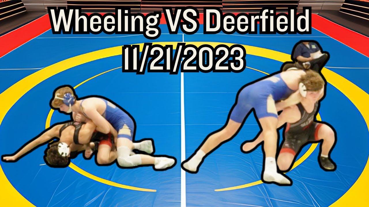 Wrestling Dual Wheeling VS Deerfield 11.21.23 YouTube
