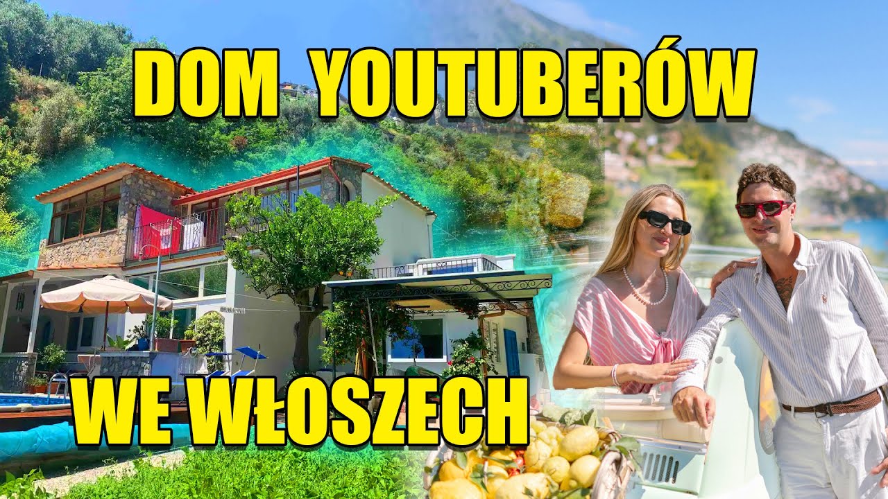 ZAMIESZKALIŚMY W DOMU YOUTUBERÓW WE WŁOSZECH! - Wybrzeże Amalfi Vlog #1
